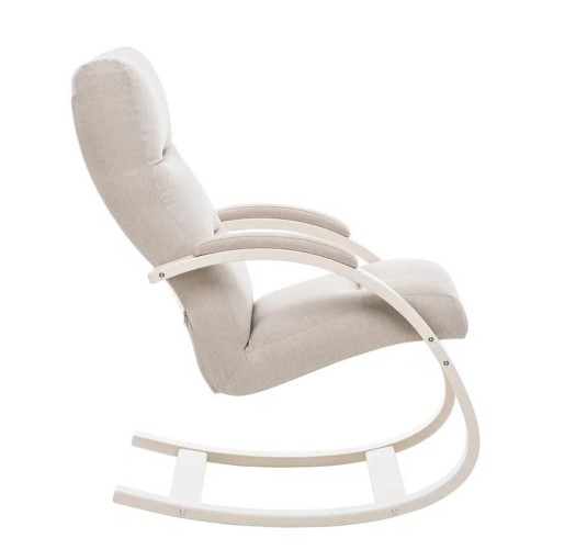 Кресло-качалка Милано (Слоновая кость/ткань Малмо 05)