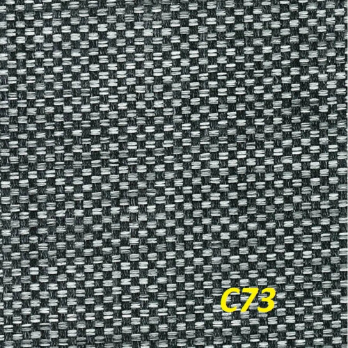 Стул для посетителей ИЗО черный каркас ткань серая C73