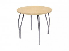 Стол для кафе ВТ 11 круглый d 83 ЛДСП 25 мм мёд