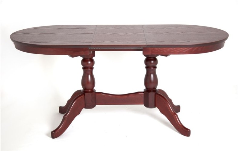 Стол обеденный Овальный-1300 (махагон)