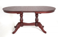Стол обеденный Овальный-1300 (махагон)
