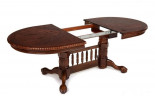 Стол обеденный овальный раскладной 4296-SWC Oakland (107х164(244) х77) TCH