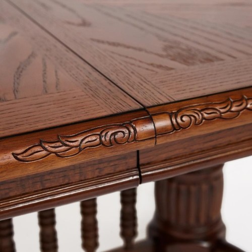 Стол обеденный овальный раскладной 4296-SWC Oakland (107х164(244) х77) TCH