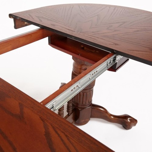 Стол обеденный овальный раскладной 4296-SWC Oakland (107х164(244) х77) TCH