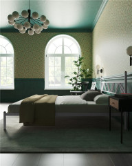 Кровать "Монблан" (160х200/ноги металл/цвет Белый)