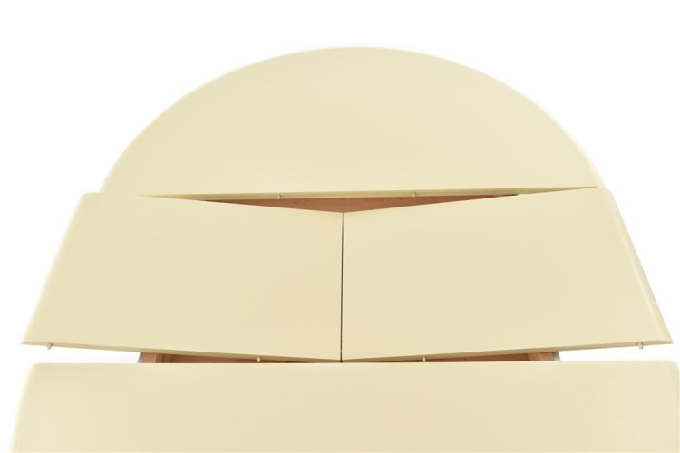 Стол "Фабрицио-1" раздвижной (D 1000 / Цвет дерева:Тон 10 Слоновая кость RAL 1015)