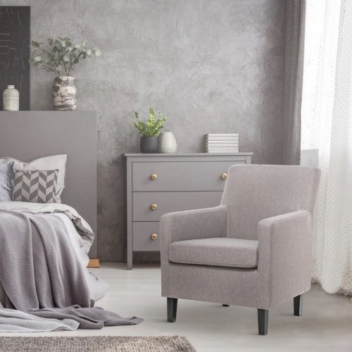 Кресло "Флетчер" (Чёрный / ткань Kiton 02)