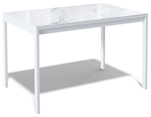 Стол Kenner LK1200, белый/керамика GLORIA WHITE арт. 170190