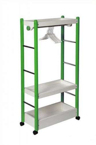 Детская напольная вешалка Малыш (зеленый)