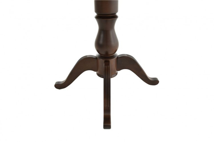 Стол "Фабрицио-1" раздвижной (D 1000 / Цвет дерева: Тон 7 Орех темный)