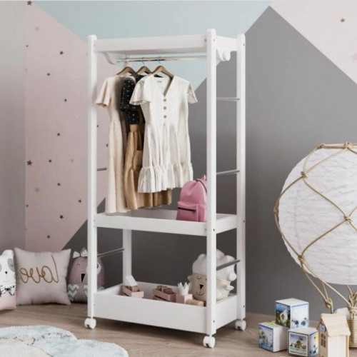 Детская напольная вешалка Малыш (коричневый)