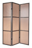 Ширма Gloria-3 (каркас венге / вставка орех)