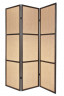Ширма Gloria-3 (каркас венге / вставка орех)