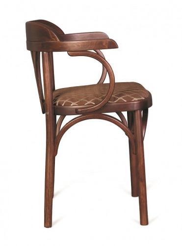 Стул Венский мягкий (темный тон, ткань 3 brown)