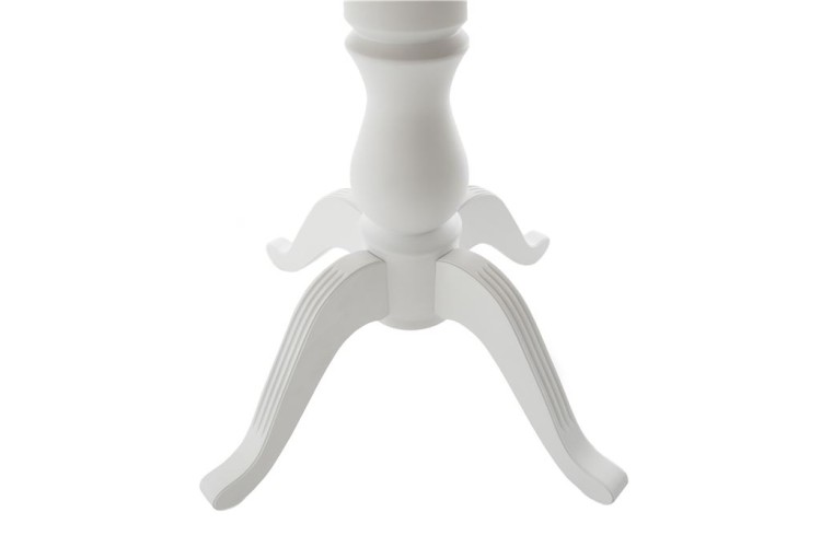 Стол "Фабрицио-1" раздвижной (D 820 / Цвет дерева:Тон 9 Эмаль белая)