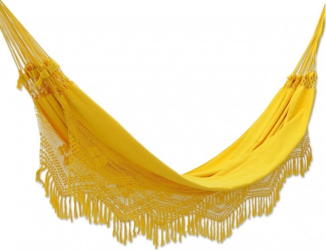 Гамак двухместный FORRO желтый BF