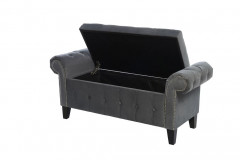 Пуф "Толедо" (Торокс) серый