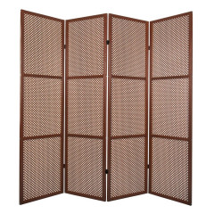 Ширма Gloria-4 (каркас орех / вставка орех)