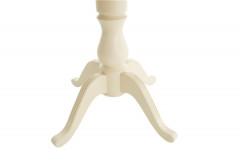 Стол "Фабрицио-1" раздвижной (D 820 / Цвет дерева:Тон 10 Слоновая кость RAL 1015)