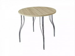 Стол для кафе ЛОСС круглый d 83 ЛДСП 22 мм дуб сонома