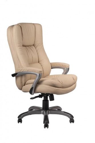 Кресло руководителя Авокадо (экокожа крем/пластик) ИМ