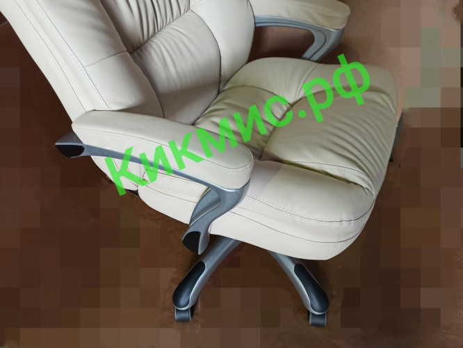 Кресло руководителя Авокадо (экокожа крем/пластик) ИМ