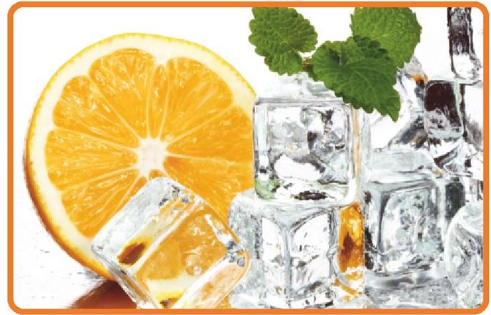 Стол обеденный 832-П  (Апельсин (ЧС-24)  / ноги Белый) фото печать