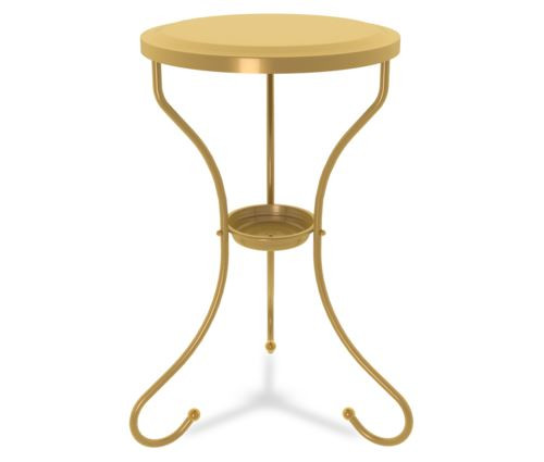 Стол журнальный СТ 10-SHT (Золото)