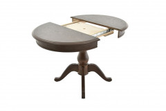 Стол "Фабрицио-1" раздвижной (D 820 / Цвет дерева: Тон 7 Орех темный)