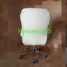 Кресло руководителя Авокадо (экокожа крем/хром) ИМ