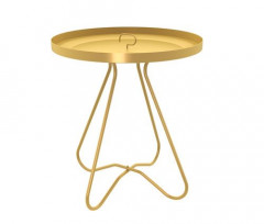 Стол журнальный СТ 3-SHT (Золото)