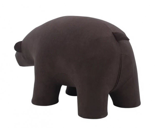 Пуф Bear (ткань Omega 22) темный