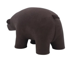 Пуф Bear (ткань Omega 22) темный