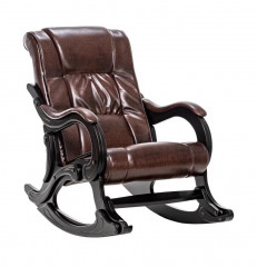 Кресло-качалка Сенатор 77 (Венге / Антик крокодил)