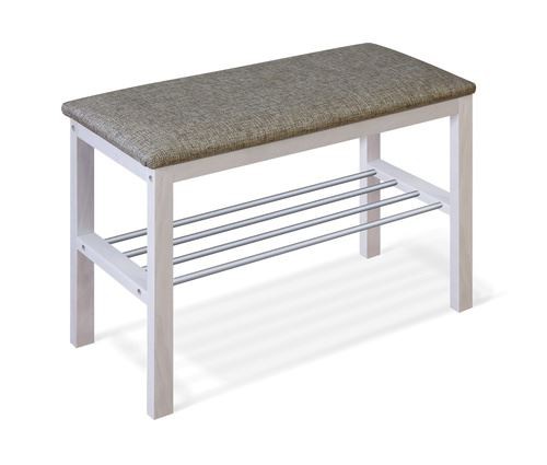 Банкетка SHT-В2 Sheffilton (дерево-ткань/беленый-кедровый) Sheffilton