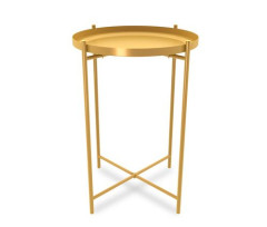 Стол журнальный СТ 8-SHT (Золото)