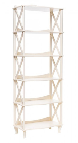 Этажерка-стеллаж ШИРОКАЯ ДЖУЛЬЕТТА -5 (Дуб шампань) Ls