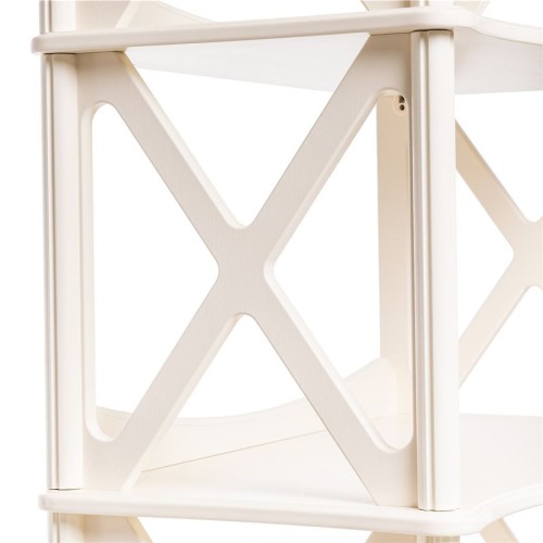 Этажерка-стеллаж ШИРОКАЯ ДЖУЛЬЕТТА -5 (Дуб шампань) Ls