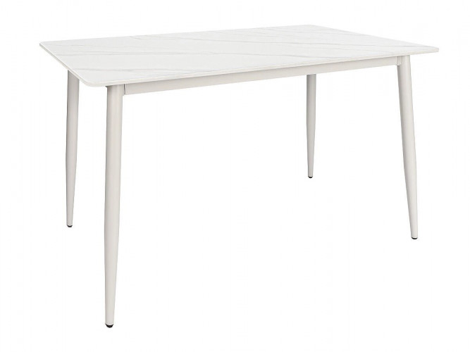 Стол для кафе Uni-Form-S2.2B (1300х700) SGrey/White Matt Marble