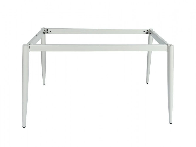 Стол для кафе Uni-Form-S2.2B (1300х700) SGrey/White Matt Marble