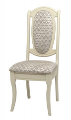 Стул "Королевский" (каркас Слоновая кость/Крапинка светлая/ткань Лоди 29/2)