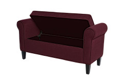 Пуф &quot;Ринкон&quot; (Морган) бордовый