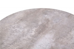 Стол журнальный круглый "Лофт 60" (ЛДСП 32 мм /Ателье св./ кромка чёрная)