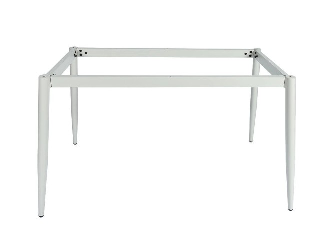 Стол для кафе Uni-Form-S2.2B (1300х700) SGrey/White Gloss Marble