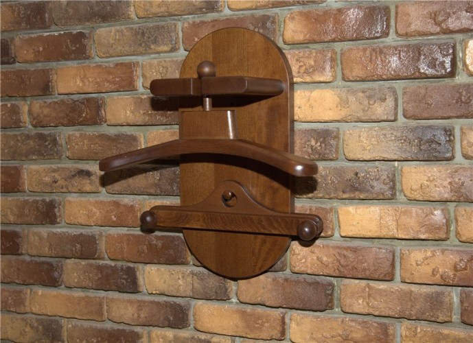 Вешалка настенная Гектор (темный орех)