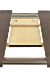 Стол "Прага 110" раздвижной (1100х700 / Цвет дерева: Тон 7 Орех темный)