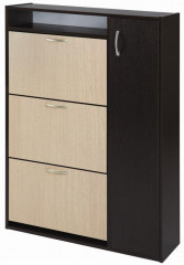 Тумба для обуви Комфорт ШК-3  (Венге-беленый дуб)