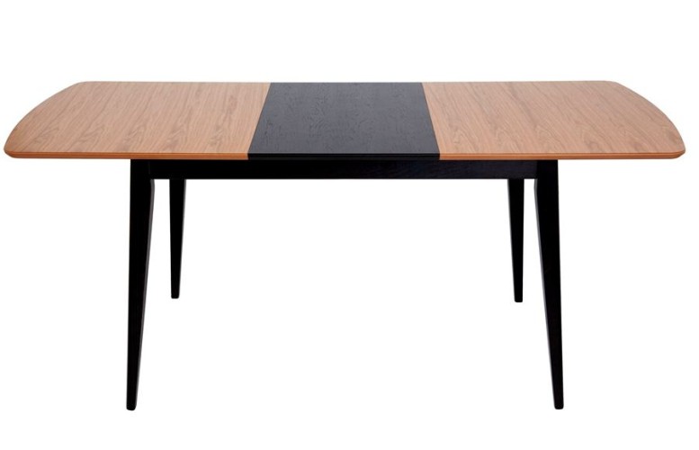 Стол "Одиссей-1" (столешница Дуб натуральный/шпон дуб/подстолье и ноги Венге)