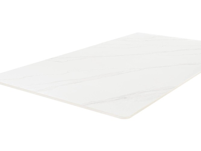 Стол для кафе Uni-Form-S2.2B (1300х700) SBlack/White Matt Marble