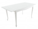 Стол "Кабриоль 120" раздвижной (1200х800 / Цвет дерева: Тон 9 Эмаль белая)